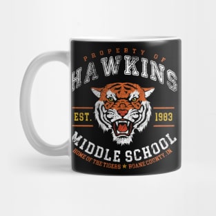 Hawkins Middle School 1983 Color Mug